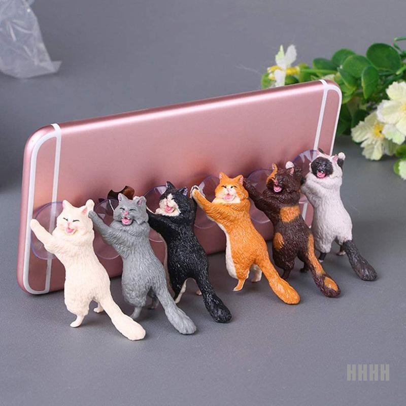 Giá đỡ điện thoại / máy tính bảng hình mèo xinh xắn