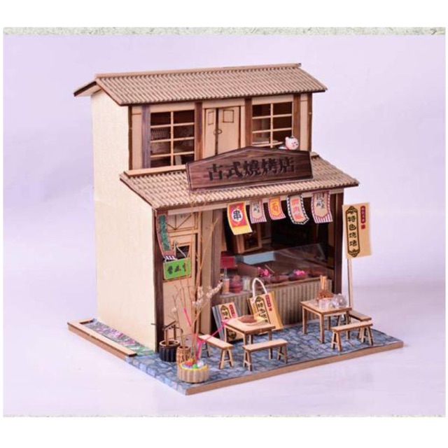 Mô hình lắp ráp thu nhỏ, mô hình 3d siêu xinh, trưng bày hoặc quà tặng sáng tạo