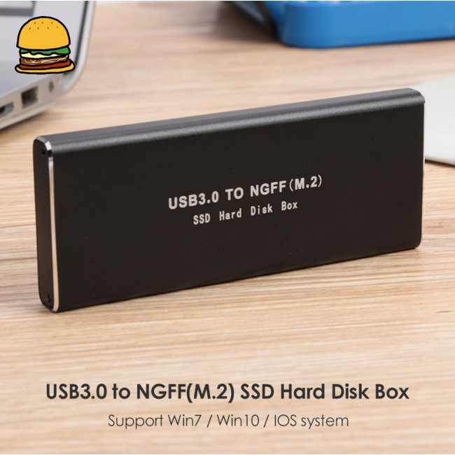 ✨【Convenience】✨Free Shipping USB 3.0 M2 SSD Case USB3.0 to M.2 NGFF External Solid State Drive Enclosure SSD Box Support 2230 2242 2260 2280 Hard Disk