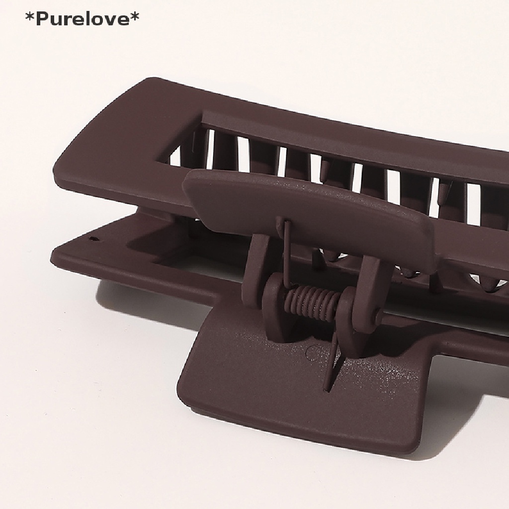 Kẹp Tóc Càng Cua Bằng Nhựa Nhiều Màu Sắc Cỡ Lớn Thời Trang Cho Nữ