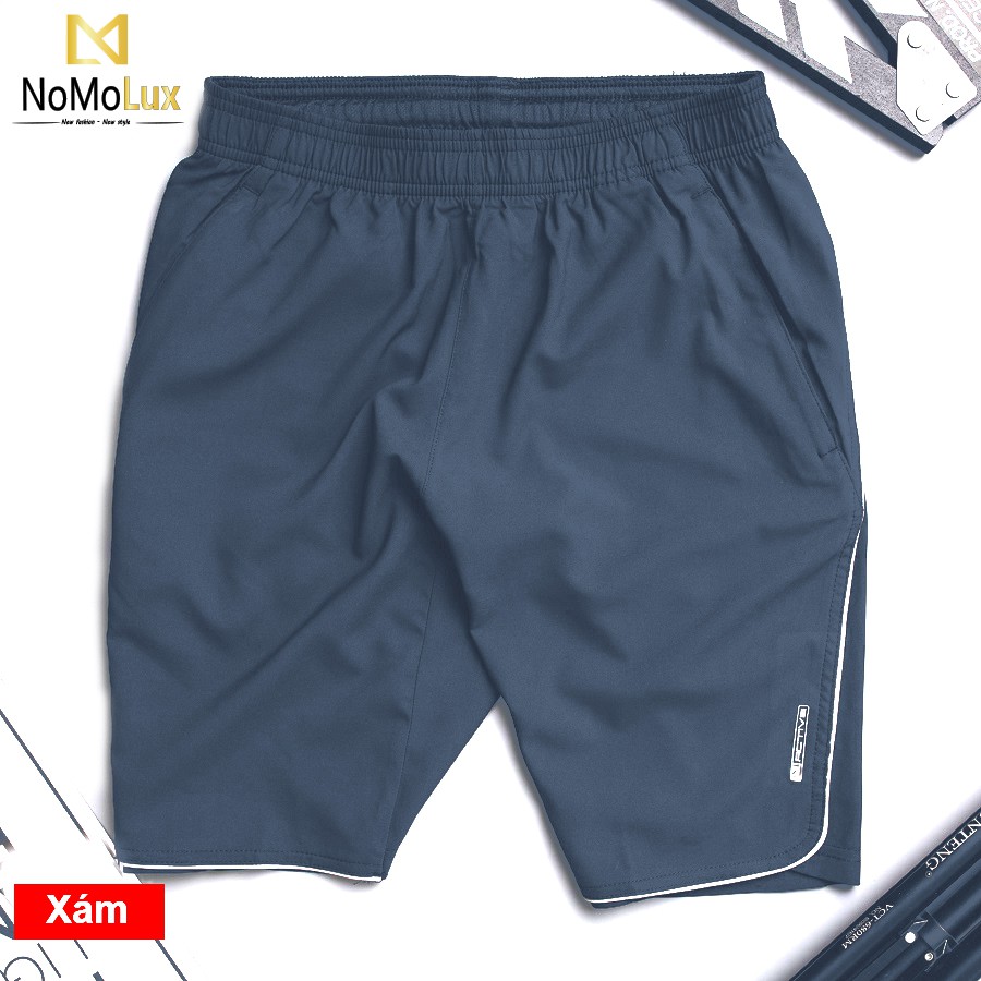 Quần Đùi Gió Nam ⚡ Freeship ⚡ Quần Short thể thao nam NoMoLux mã HT031 - Vải gió Co giãn Mềm mại Siêu nhẹ Thoáng mát | BigBuy360 - bigbuy360.vn