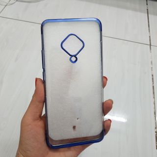Ốp lưng Vivo S1Pro dẻo trong si viền màu