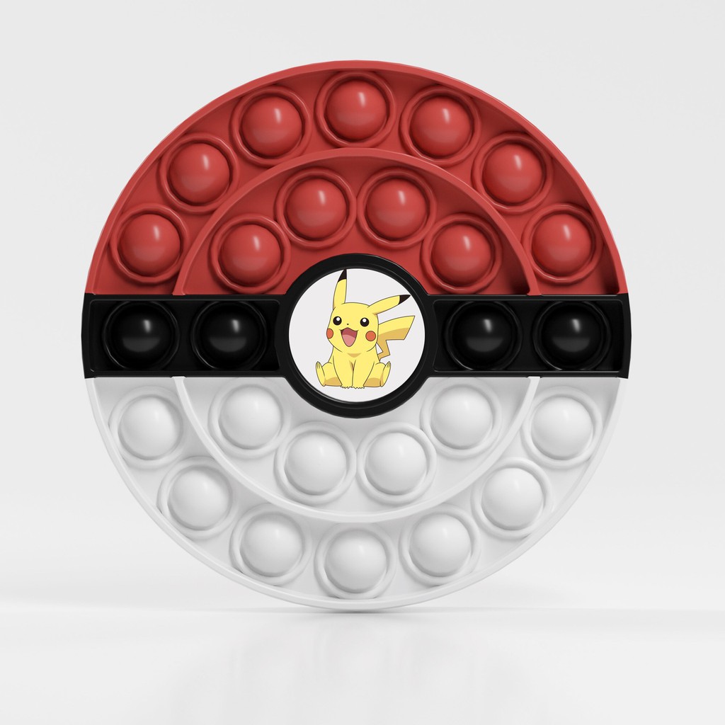 Đồ Chơi Pop It POKEMON, Đồ Chơi Xả Stress Cho Bé