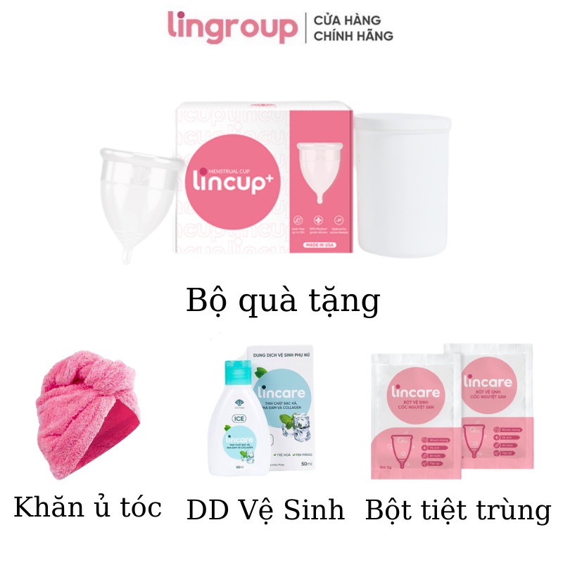 [Chính Hãng] Cốc nguyệt san LINCUP [Che tên sản phẩm]