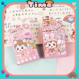 Giấy note cute dễ thương ghi chú dán được giấy nhớ to nhỏ nhiều màu VP30