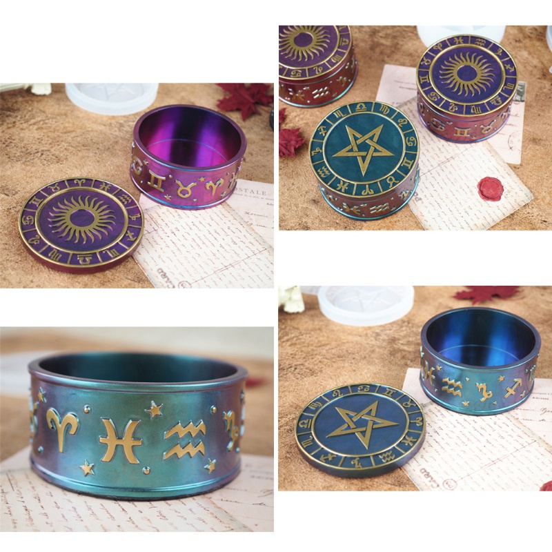 Khuôn Silicone 12 Ngăn Làm Đồ Trang Sức