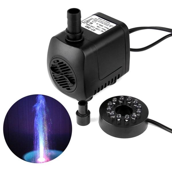 Máy bơm nước mini cho hồ cá có đèn LED
