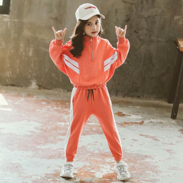 BỘ NỈ MỀM BÉ GÁI ÁO HOODIE QUẦN JOGGER BO GẤU CỰC CHẤT(PN07)