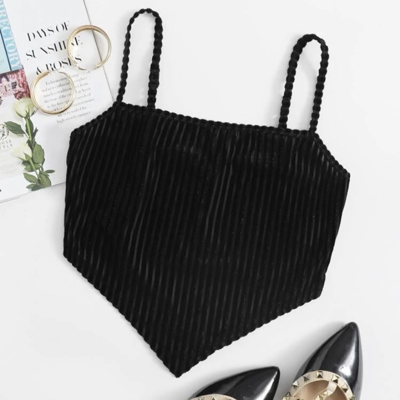 ÁO 2 DÂY ÔM CROPTOP KIỂU XINH PHONG CÁCH SEXY QUYẾN RŨ GIÁ RẺ TRENDY DÂY ÁO ĐIỀU CHỈNH ĐỘ NGẮN DÀI