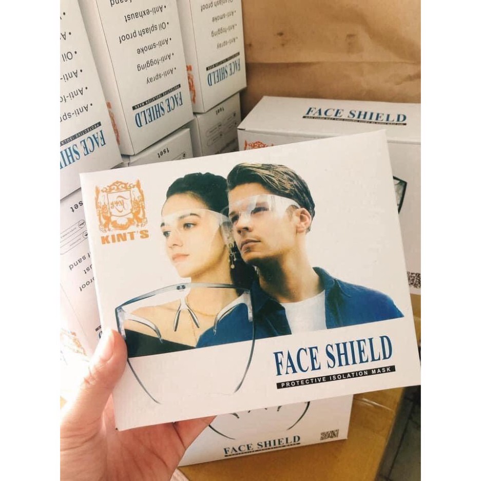 Kính Chống Giọt Bắn Phòng Dịch Bảo Hộ Full Face Trong Suốt - Mặt Nạ Chống Giọt Dầu Văng Bắn Chống Bụi gió THỜI TRANG . .