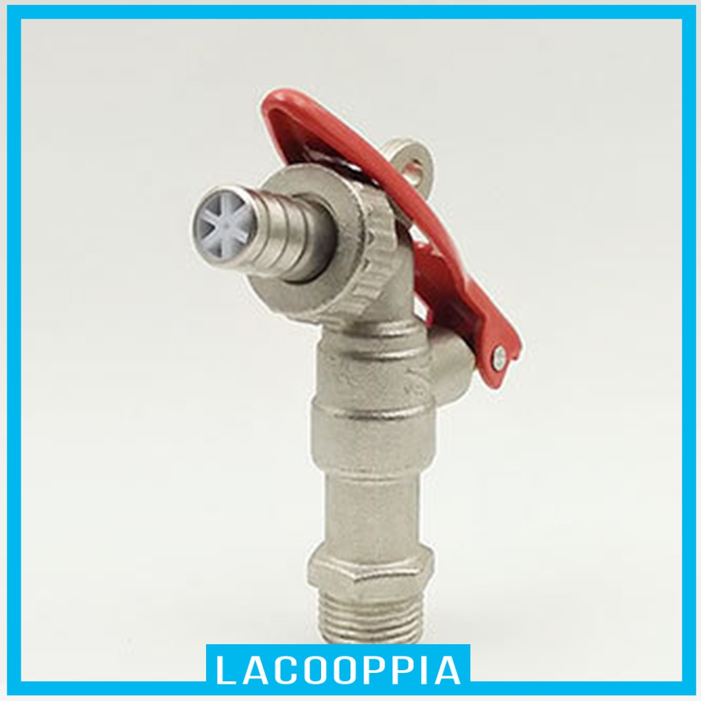 Vòi Nước DN15 1 / 2 '' Khóa Bằng Đồng Thau Tiện Dụng Cho Sân Vườn
