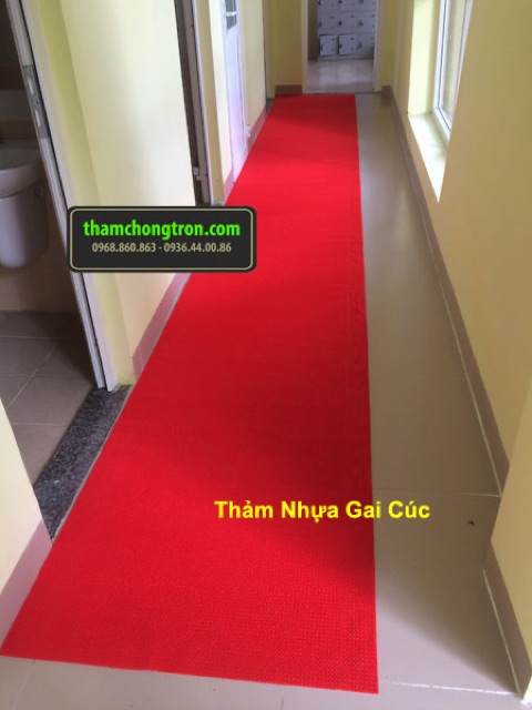 Thảm Nhựa Gai Hoa Cúc Chống Trơn Trượt CỰC TỐT