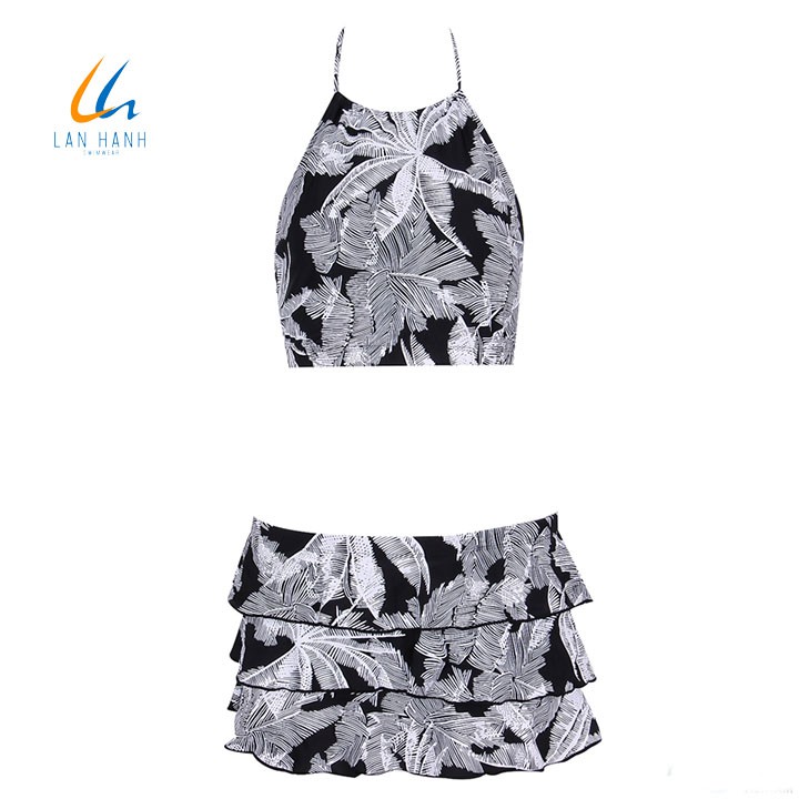 Bộ đồ bơi hai mảnh váy Lan Hạnh - 22009