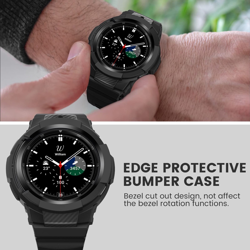 Ốp Bảo Vệ Dây Đeo Thay Thế Chuyên Dụng Cho Samsung Galaxy Watch 4 Classic 46mm 42mm Galaxy Watch 4 46/42mm