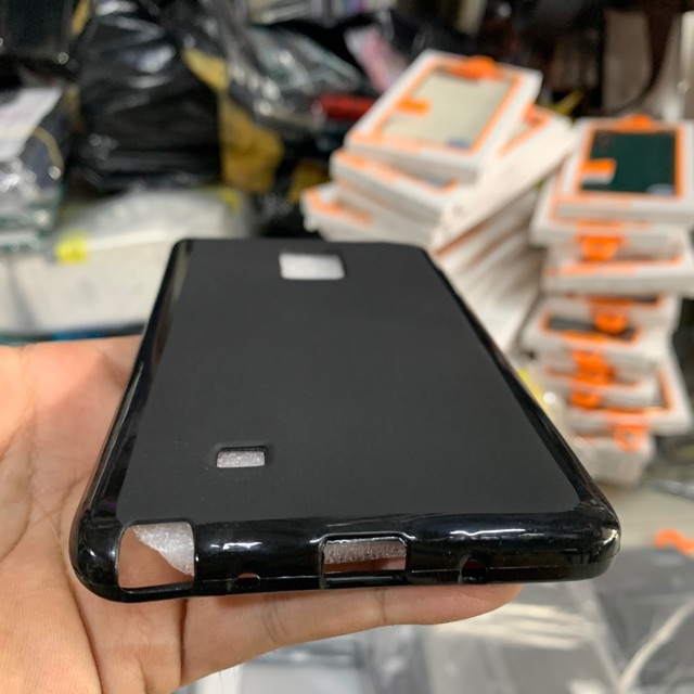 Ốp lưng Samsung Note Edge / N9150 dẻo đen silicon