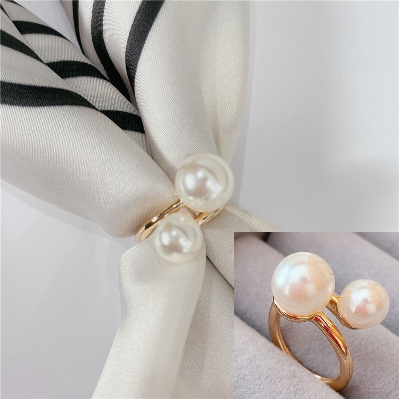 KHUY CÀI KHĂN- NÚT THẮT KHĂN ĐA NĂNG phong cách Hàn Quốc