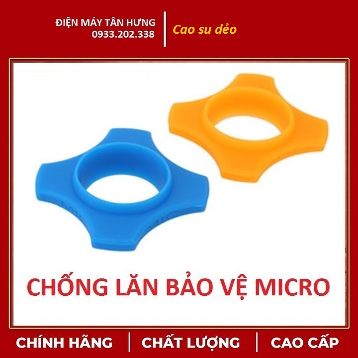 BỘ 2 CHỐNG LĂN BẢO VỆ MICRO CÓ DÂY - MICRO KHÔNG DÂY ( Màu Cam + Xanh dương )