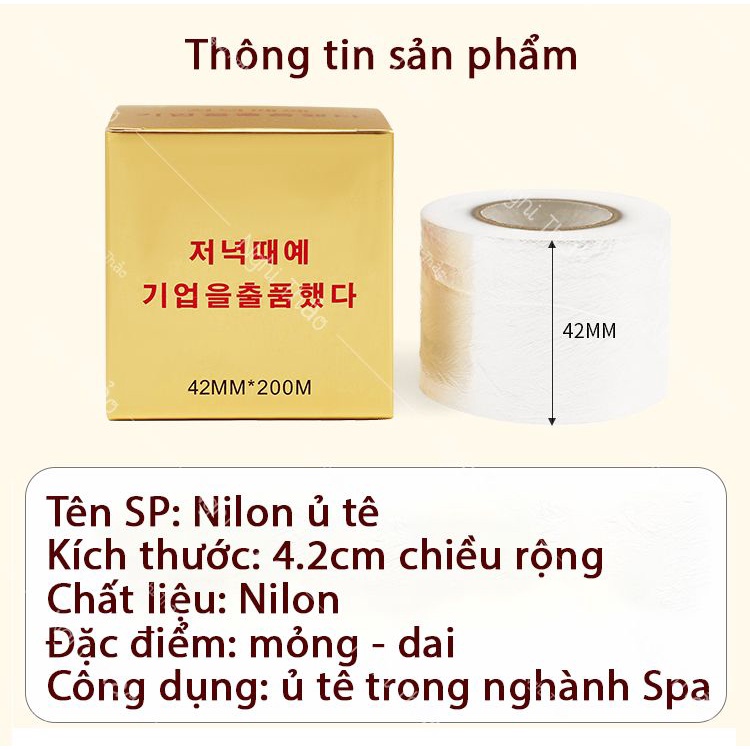 Nilon ủ tê mày môi