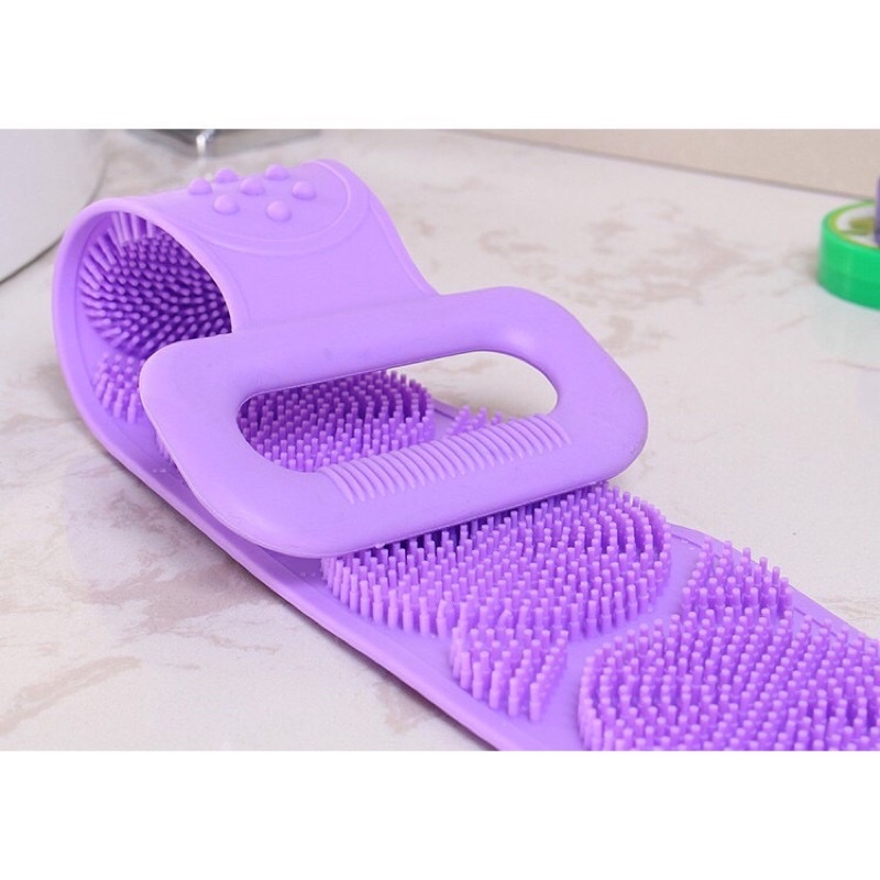 Dây Silicon 2 Mặt Mềm Mịn Chà Cọ Lưng