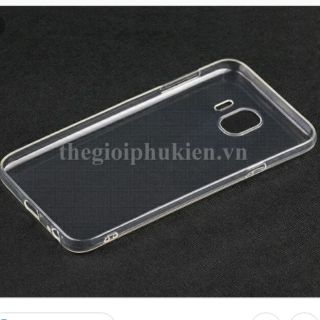 Ốp lưng dẻo silicon samsung j4 2018 siêu mỏng trong suốt