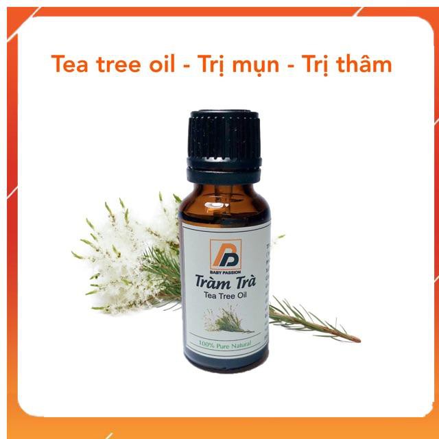 Tinh dầu tràm trà trị mụn - Tea tree oil Trị mụn Trị thâm