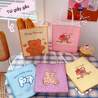 <24h Lô hàng>W&G Túi giấy dùng đựng quà in họa tiết hoạt hình dễ thương