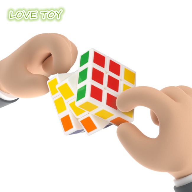 Sẵn sàng Nkodok Qiyi 3cm Mini Magic Speed Cube Dễ dàng xoay trơn tru Chơi tinh tế Đồ chơi xếp hình khối cho trẻ em