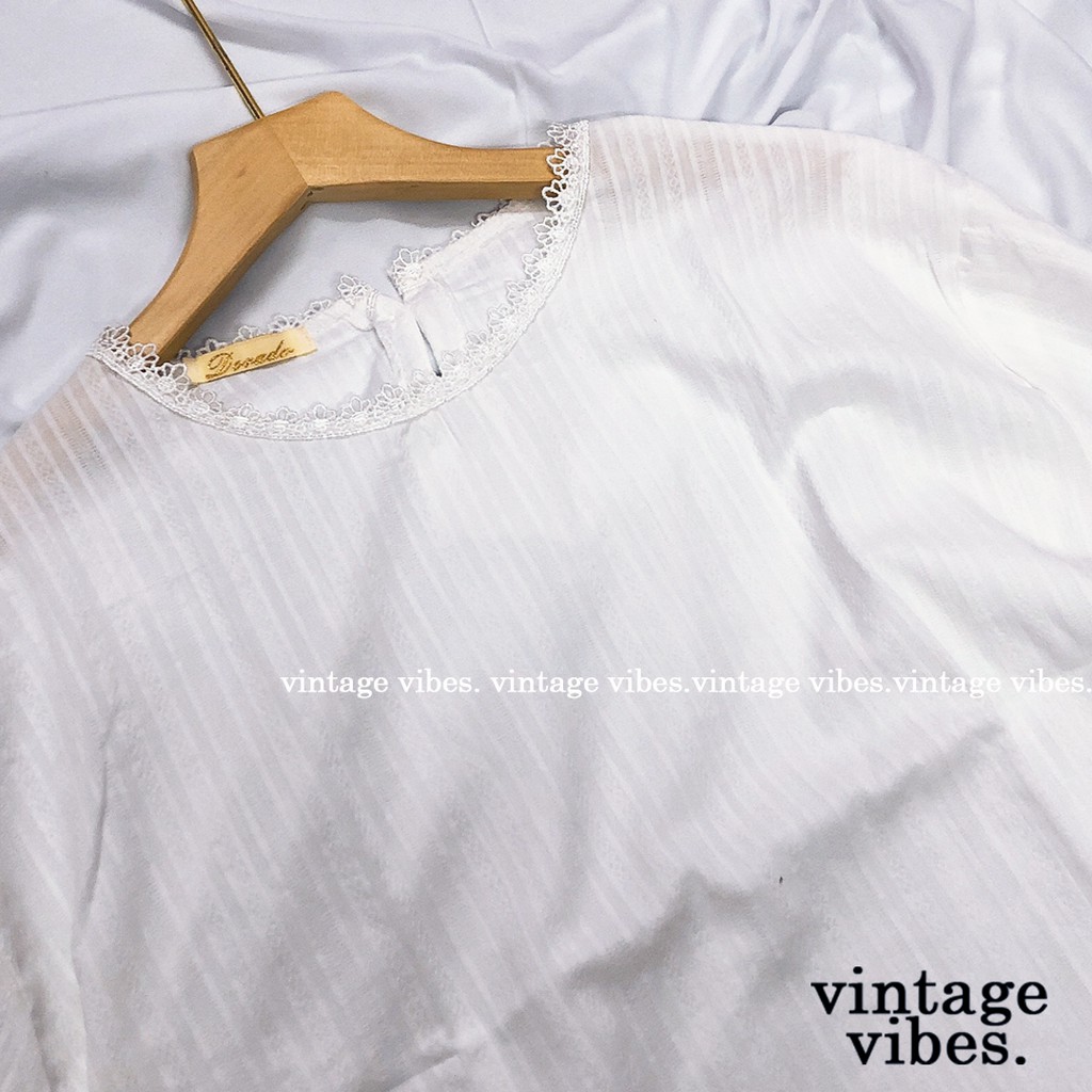Áo babydoll cổ viền bèo tay chun Ulzzang (hàng QC loại 1) - Ảnh thật tự chụp 1000%