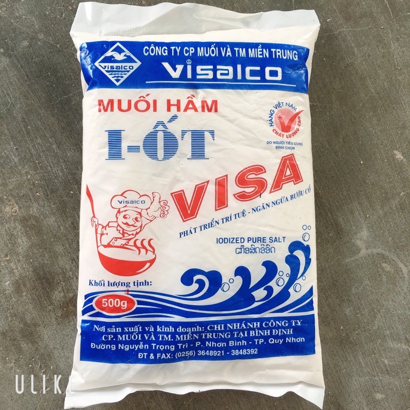 Muối Hầm I-Ốt Visa 500g [THKN77]