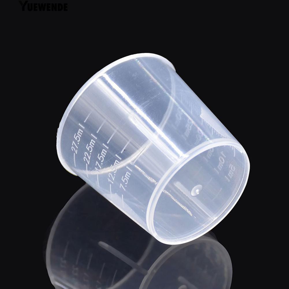 10 cốc nhựa PP dùng để đo lường tiện dụng