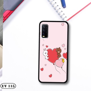Ốp lưng điện thoại Vivo y20 - viền dẻo