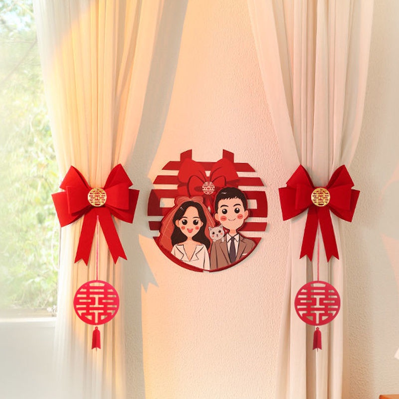 Khóa Thắt Nơ Buộc Rèm Cửa Sáng Tạo Trang Trí Tiệc Cưới