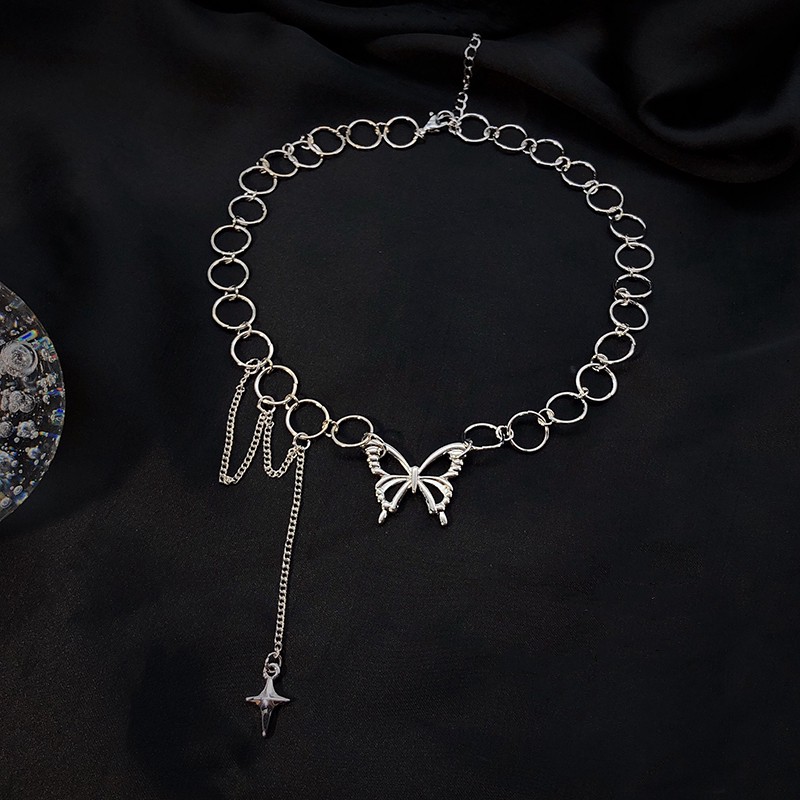 vòng cổ Mặt Bướm Xinh Xắn Theo Phong Cách Hàn Quốc 2021 / C10