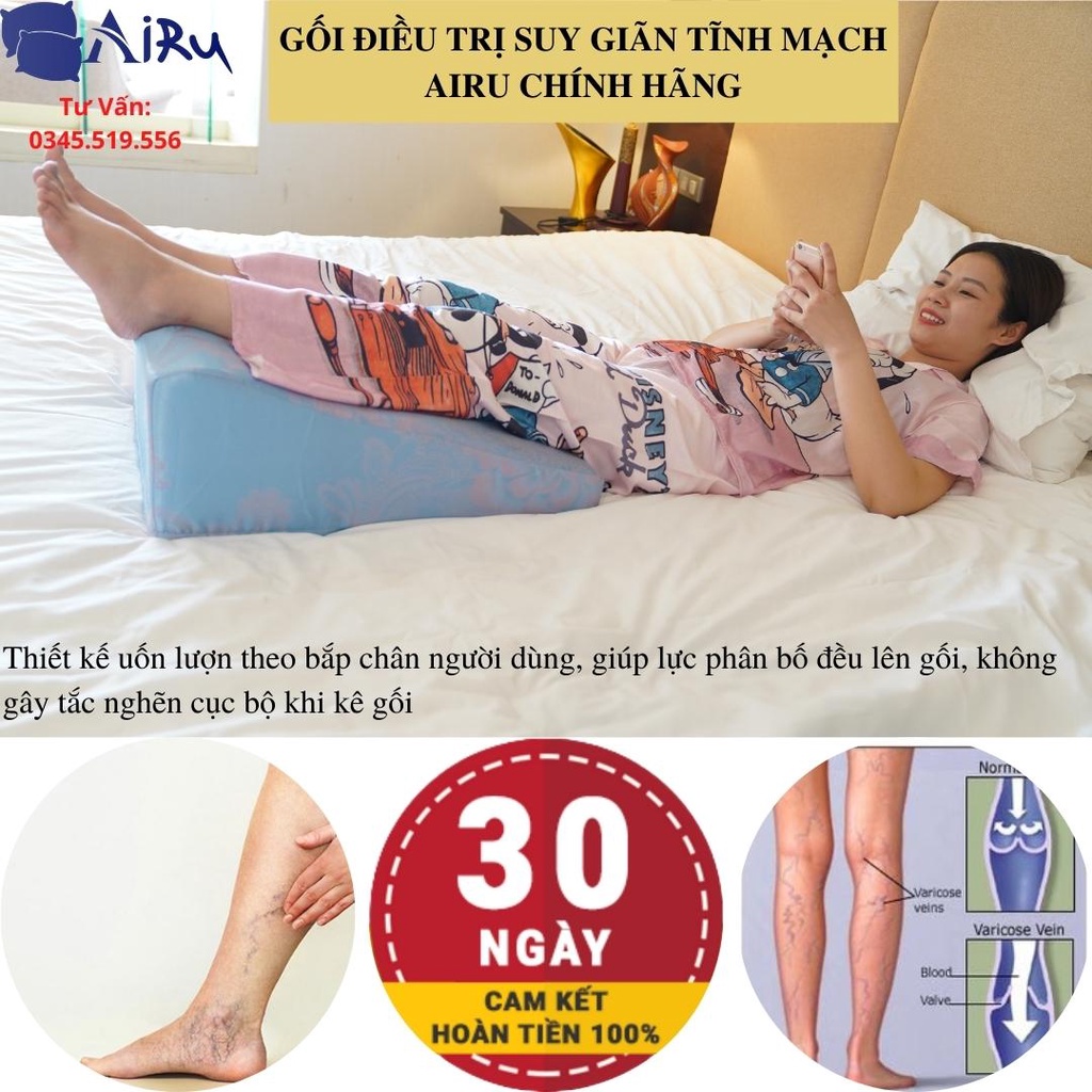 🎁GỐI Y TẾ🎁- GỐI HỖ TRỢ ĐIỀU TRỊ SUY GIÃN TĨNH MẠCH- GIẢM TÊ BÌ CHÂN, TÊ BUỐT CHÂN, GIÚP NGỦ NGON- HÀNG CHÍNH HÃNG