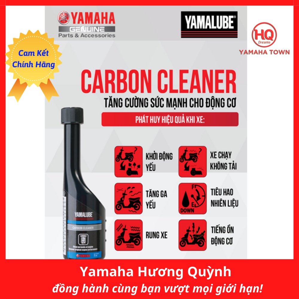 Dung Dịch Vệ Sinh Buồng Đốt, Kim phun Yamaha Cacbon Cleaner 75ml -Yamaha town Hương Quỳnh