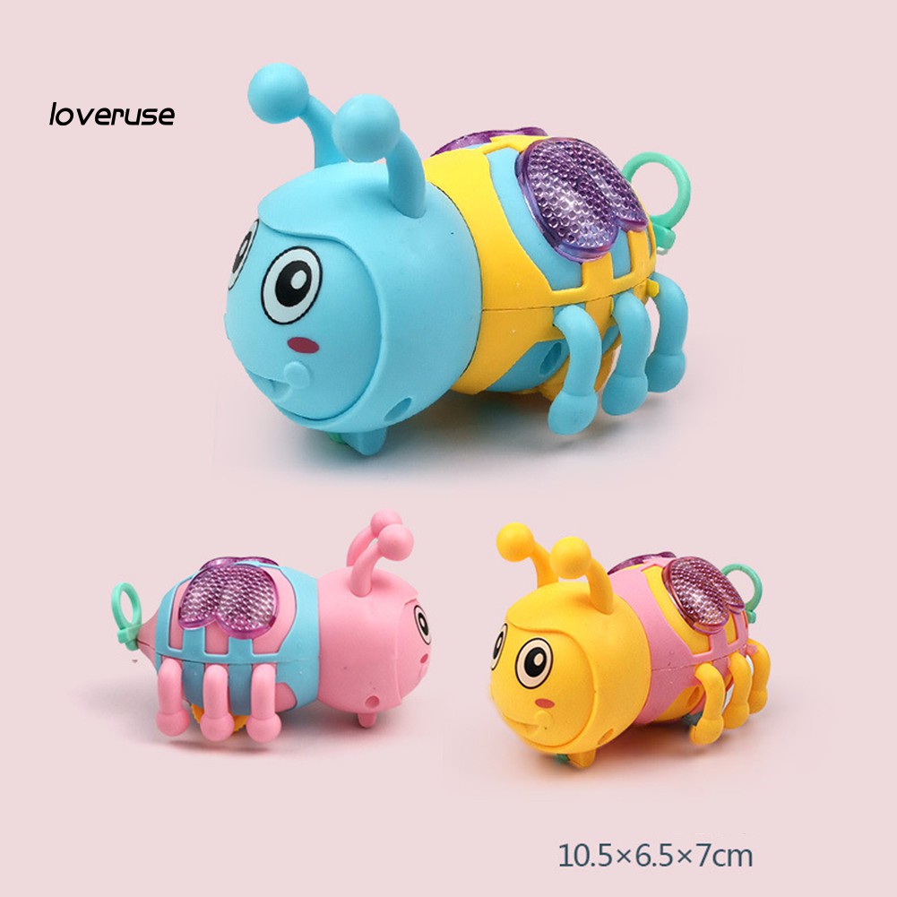 Đồ Chơi Lên Dây Cót Có Đèn Led Hình Con Gà Dễ Thương Dành Cho Bé