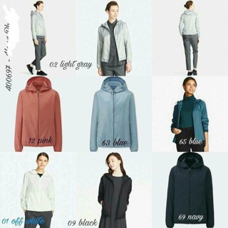 Áo gió nữ uniqlo