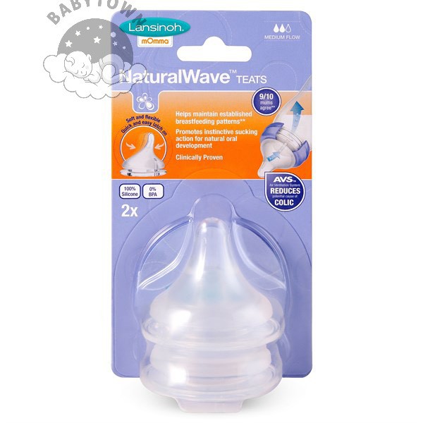 Núm ti thay thế bình Lansinoh size M, L cam kết chính hãng