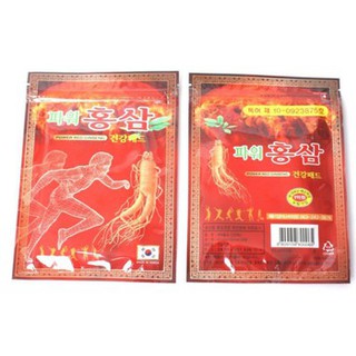 Miếng dán cao sâm Hàn Quốc (Bịch đỏ 20 miếng) - CAM KẾT CHÍNH HÃNG