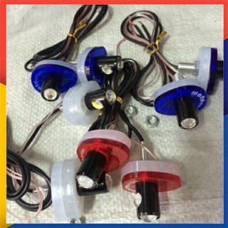 Xi nhan muti xe máy có long đen led giá 1 đôi như hình