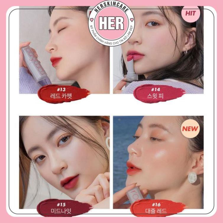 [New][Shell Beach Nude Collection] Son thỏi lì Romand New Zero Matte Lipstick 3g | BigBuy360 - bigbuy360.vn