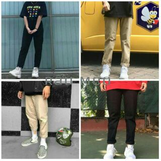 Basic Pants Kaki💥