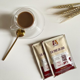 Cà phê Ca cao - Cà phê hòa tan - Tinh bột cà phê nguyên chất (10 gói x 25g)