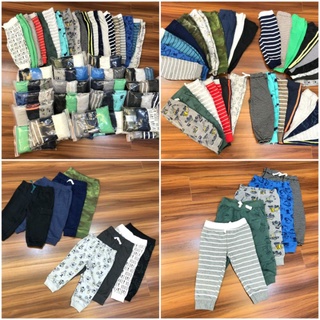 Set 3c quần nỉ da cá jogger bé trai Carter dư xịn
