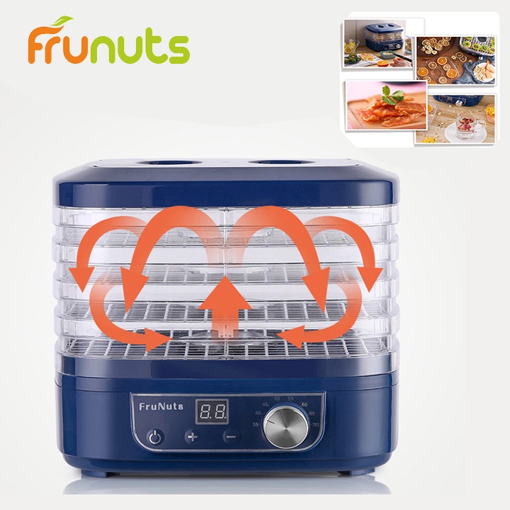Sản Phẩm Máy sấy thực phẩm và trái cây  L-01D, công suất 350W. Thương hiệu cao cấp Frunuts