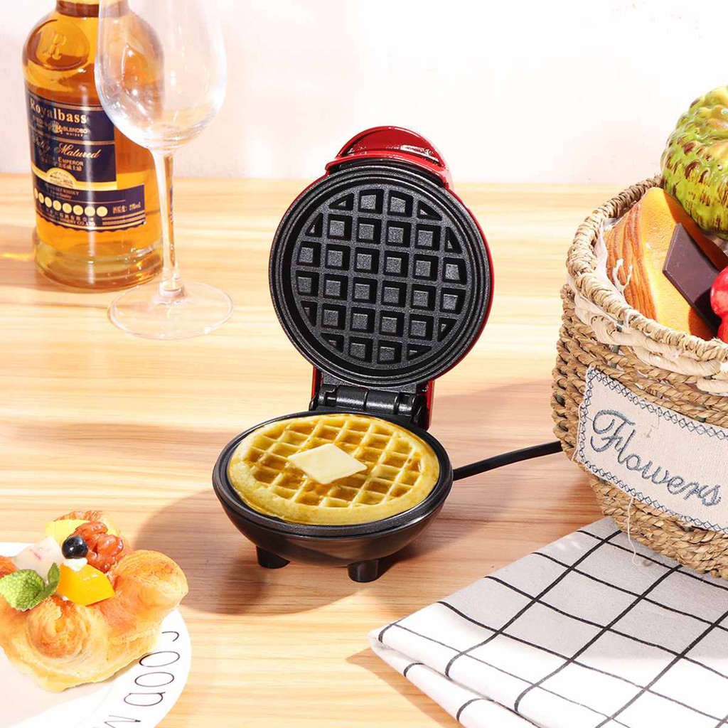 Máy Làm Bánh Kẹp Bánh Waffle Bánh Quế Mini