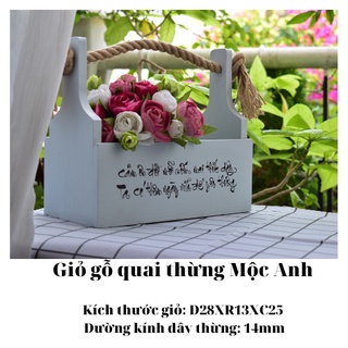 Dây thừng (Dây gai) trang trí Handmade 14mm