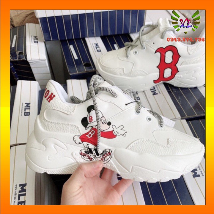 Giày Sneaker ML B Mickey đỏ [hỗ trợ đổi trả]cho nam nữ