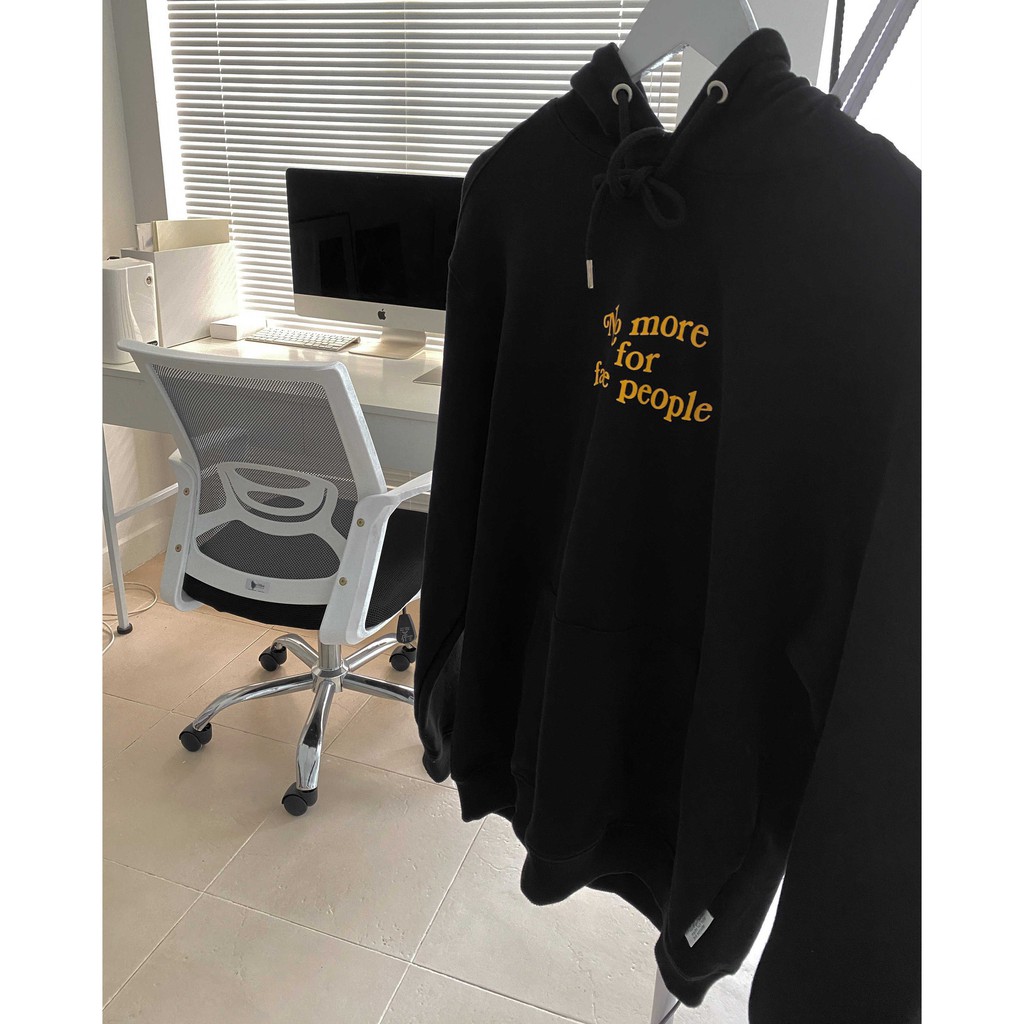 Áo Hoodie Đen PRIVATE MOOD® | SS21 | Ep.1 - No More Fake People Hoodie | BigBuy360 - bigbuy360.vn