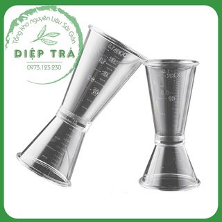 Ly đong (Zigger) 2 đầu nhựa 10-20ml/20-40ml (Dùng trong pha chế)